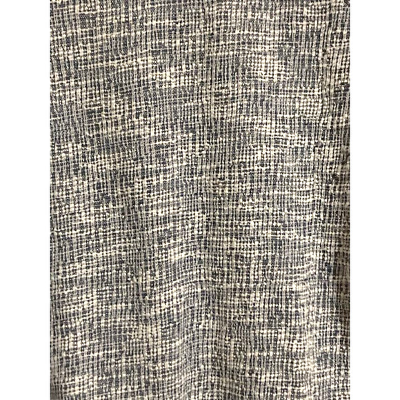 Emelia TWEED Navy and White Fringed Top - Women's Medium - Picture 7 of 8